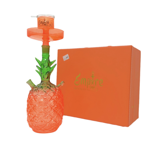 Empire Pineapple Hookah With Matching Safe Case Msrp129.99 All